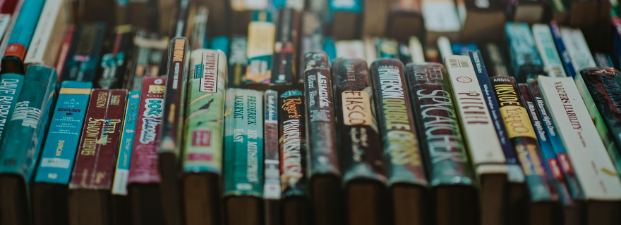 Book spines