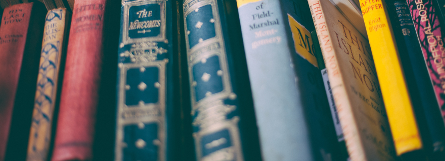 Book spines