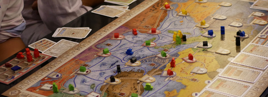 Board game map