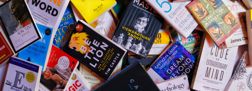 Pile of books