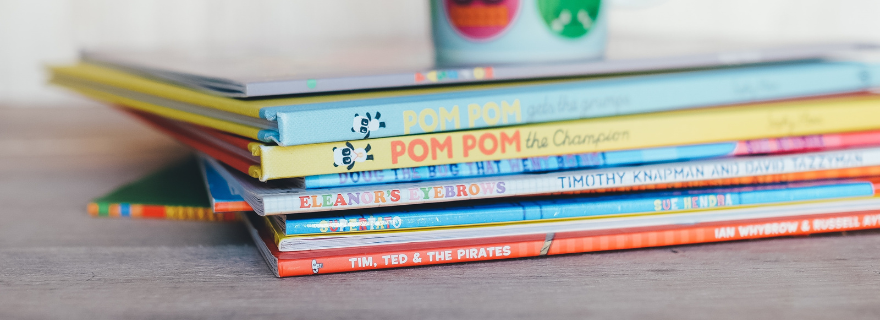 Pile of thin books